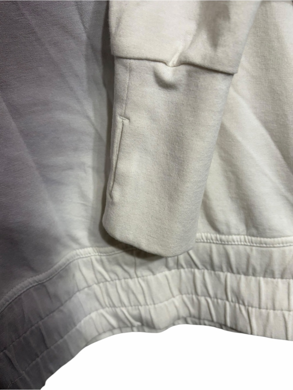 JoyLab Taupe-to-Cream Ombre Sweatshirt - Picture 3 of 7